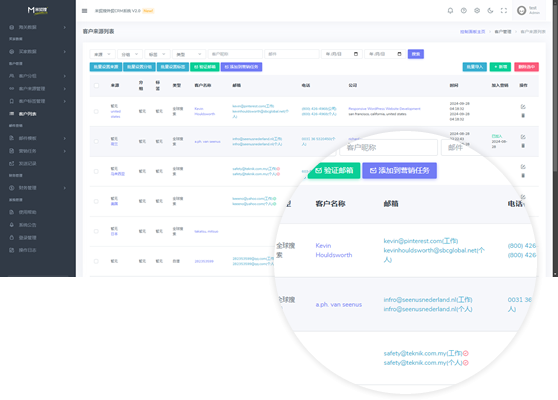 客户CRM管理